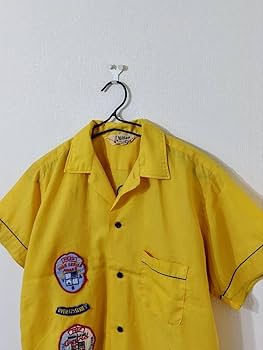 Hilton ヒルトン　50's ボーリングシャツ 50s - 60s Hilton ヒルトン レーヨン ボーリングシャツ グレー